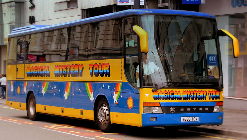 Magical Mystery Tour Bus