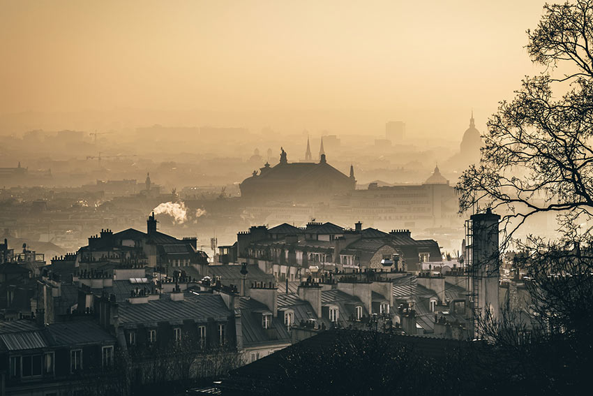 Paris smog