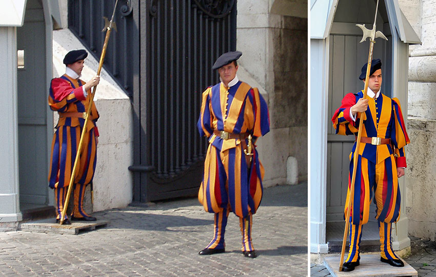 Vatican City Swiss Guards