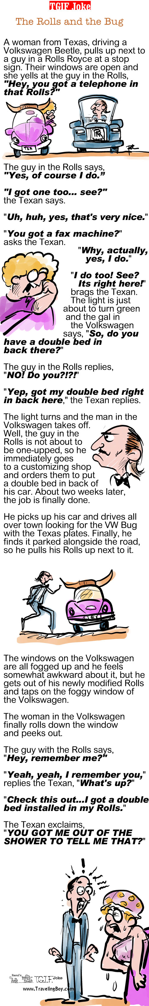 TGIF Joke of the Week: The Rolls and the Bug