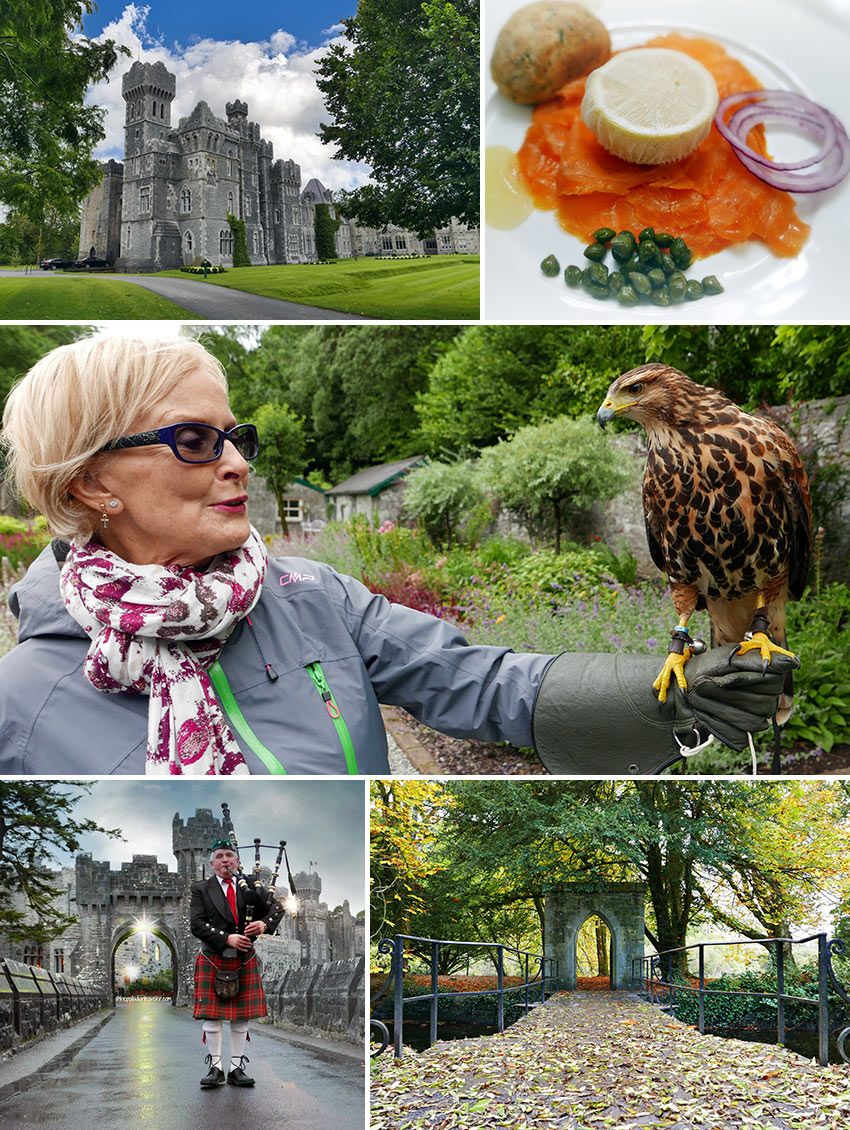 Ashford Castle near Cong on the Mayo-Galway border, Ireland