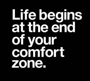 beyond the comfort zone
