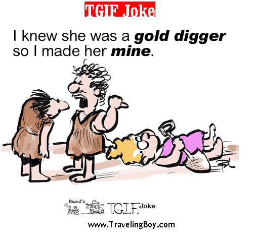 Don's Puns: Gold Digger