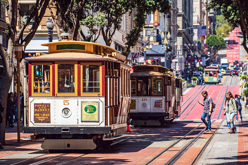 San Francisco cable cars