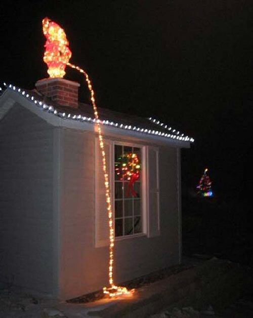 Parting Shots: Santa Peeing