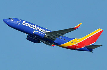 Southwest Airlines plane