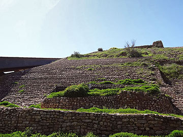 ruins of the ancient Canaanite city of Ashkelon