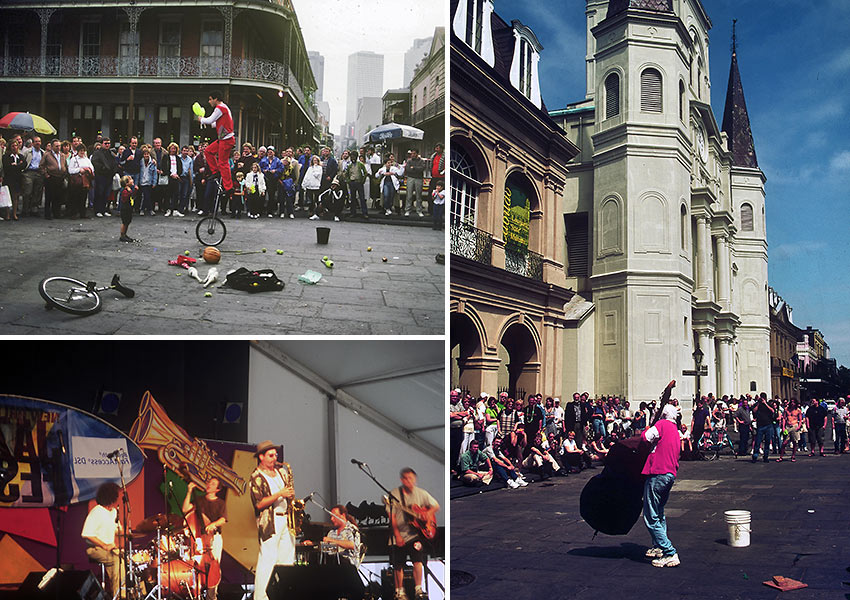 New Orleans street scenes