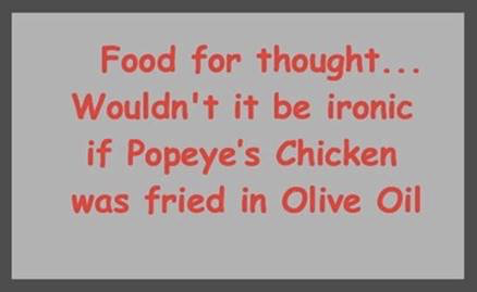 Parting Shots: Popeye's Chicken