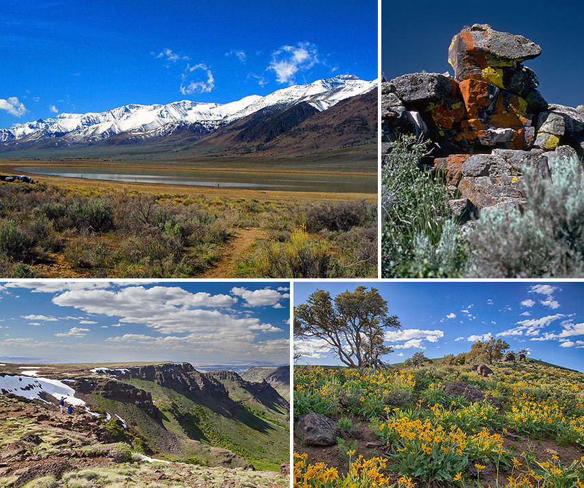 the landscape of Oregon’s Steens Mountain