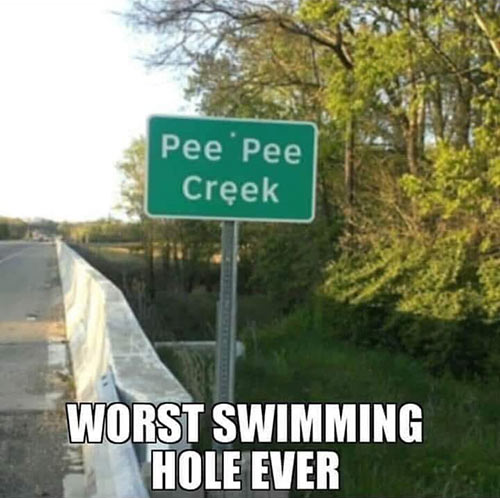 Parting Shots: Worst Swimming Hole