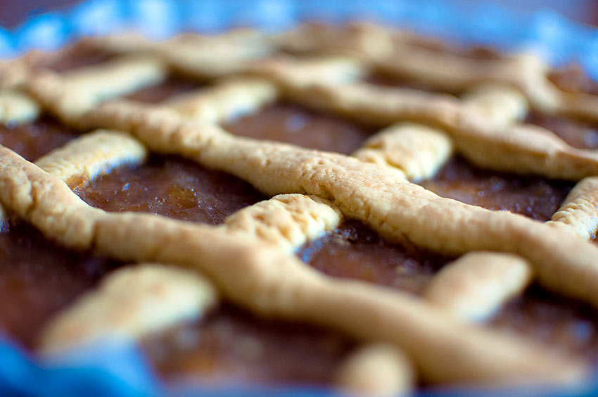 Lemon Cream and Ricotta Crostata