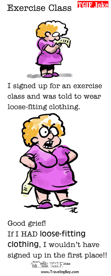 TGIF Joke of the Week: Exercise Class