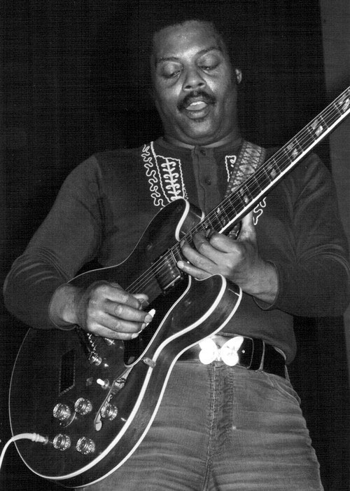 Luther Tucker performing in France, 1980