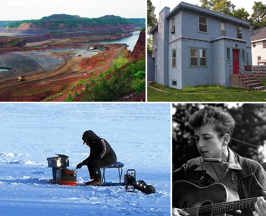 scenes from Minnesota and Bob Dylan