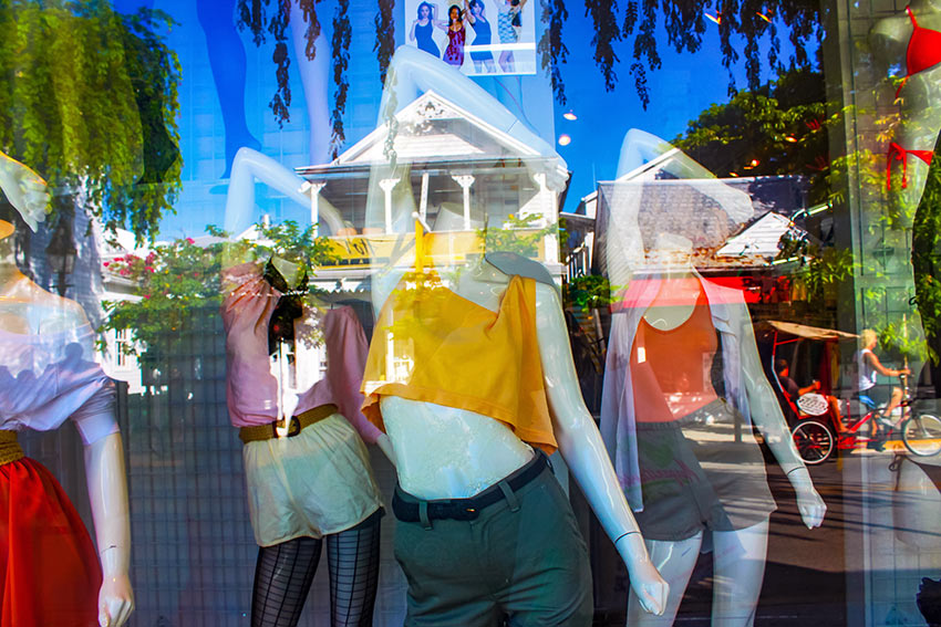 display at a store in Key West