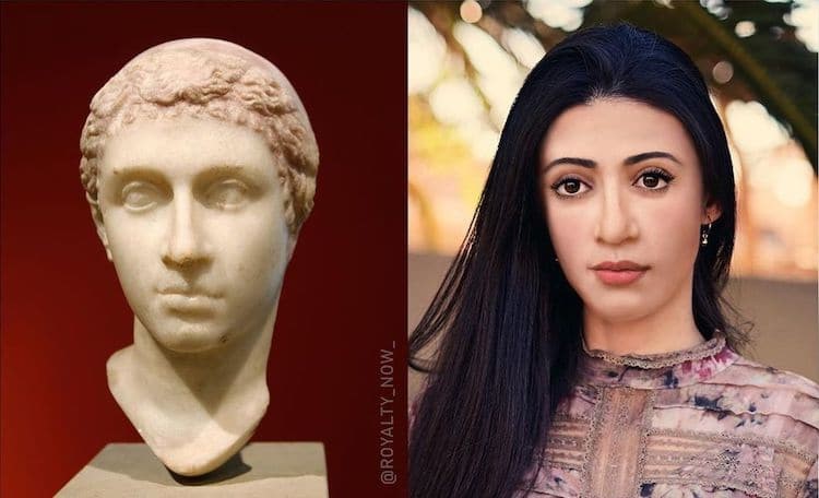Cleopatra digitally reimagined by Becca Saladin