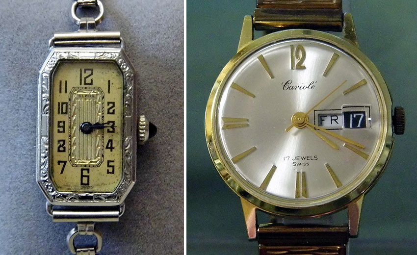 vintage Swiss watches