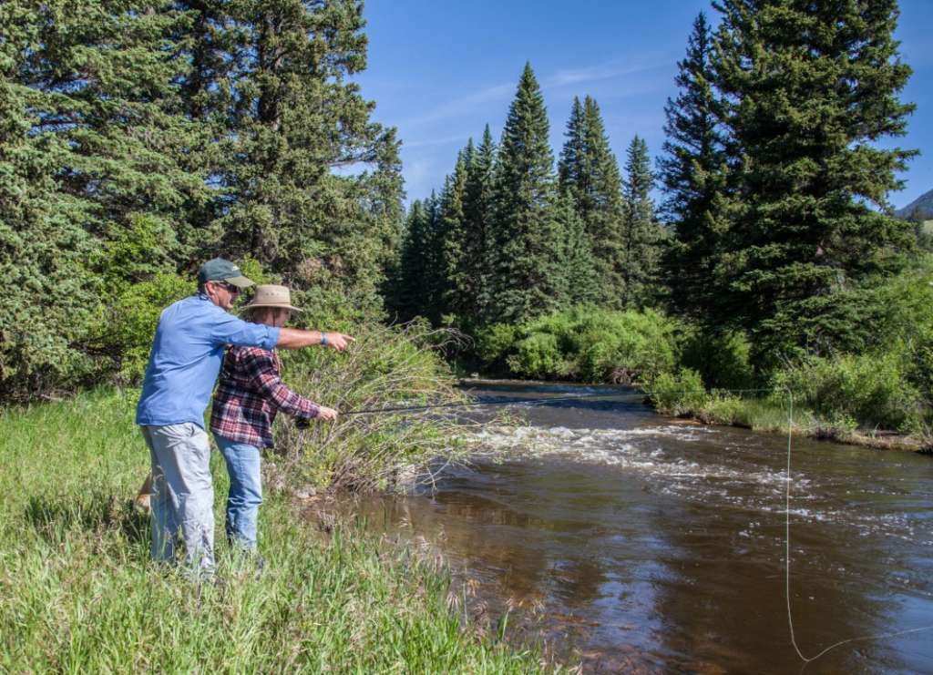 Fly Fishing at The Broadmoor Resort in Colorado Springs